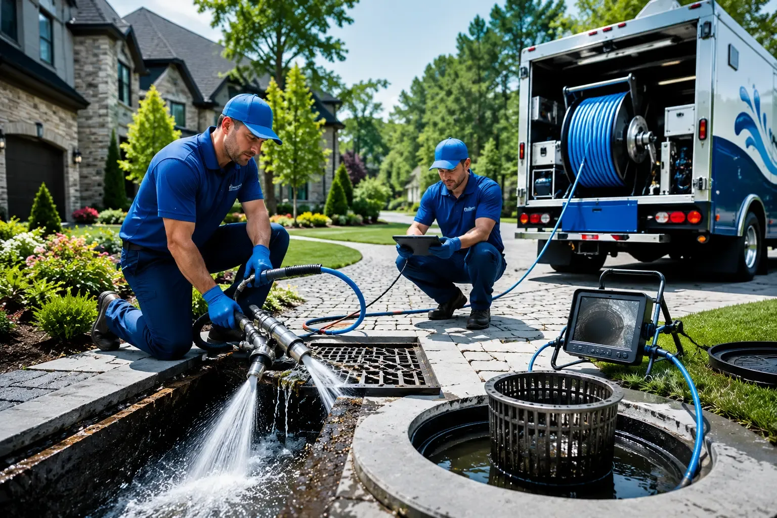 Local outdoor drain cleaning professionals in Vernon, MI
