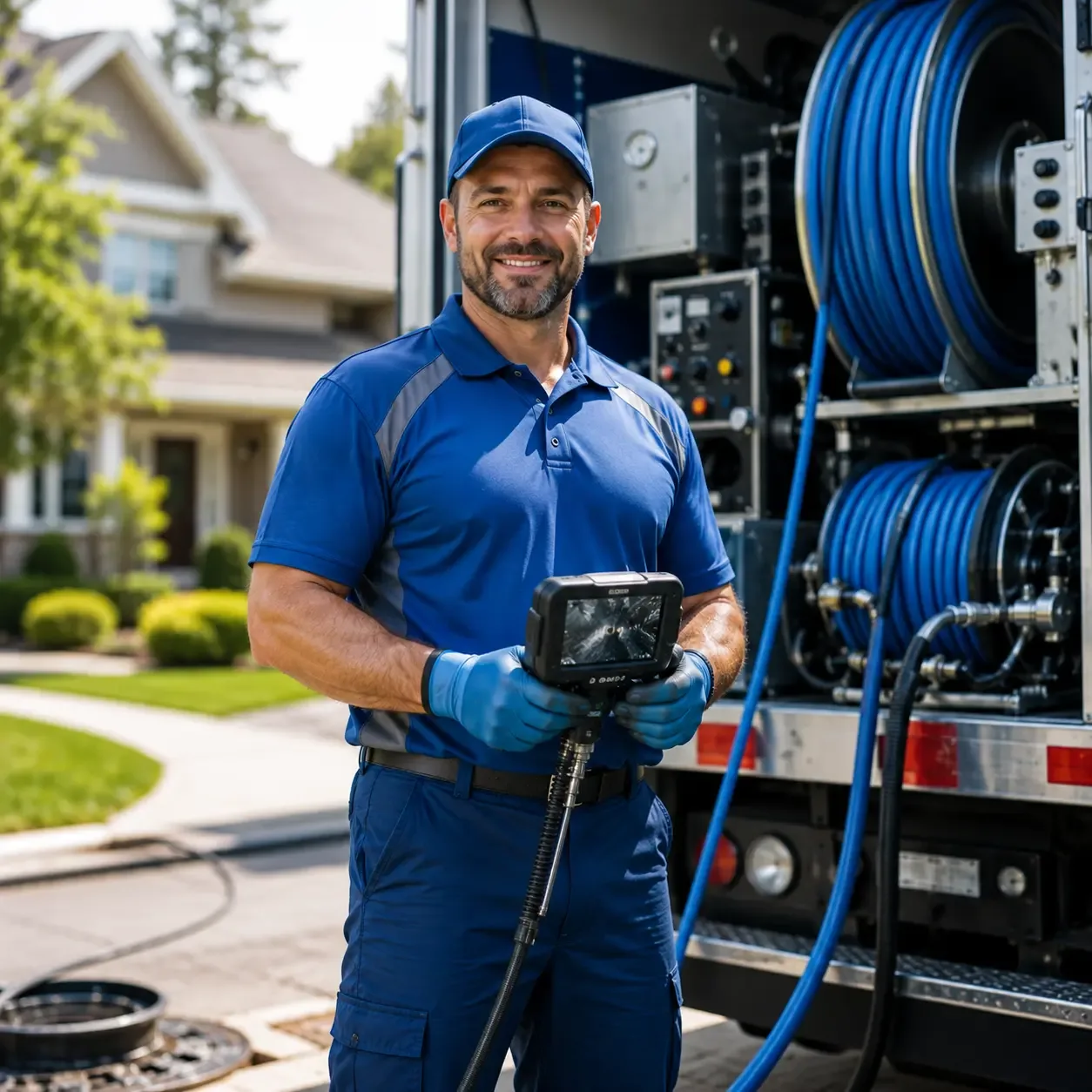 Local outdoor drain cleaning specialists in Vernon, MI